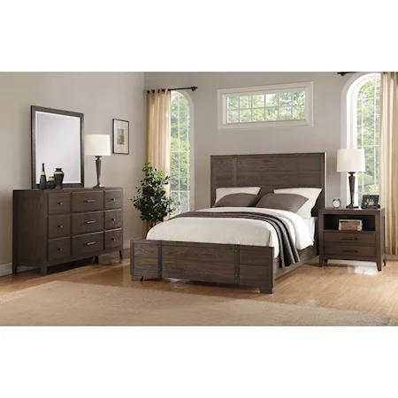 Contemporary King Bedroom Group